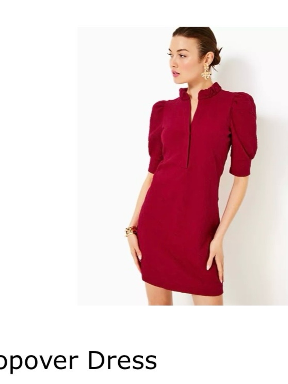 Lilly Pulitzer Elsie Popover Dress